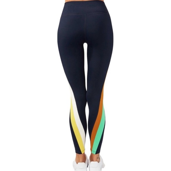 Splits59 Pierce High Waist Techflex 7/8 Legging Indigo, Copper & Yellow Size XS - Picture 1 of 11